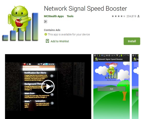 network signal speed booster by