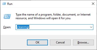 clean manager di window 10