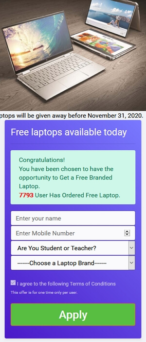 laman web Free Laptop Scheme 2020