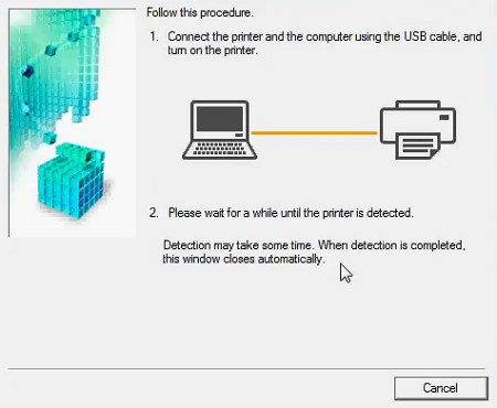 sambungkan printer e410 ke komputer bila muncul arahan