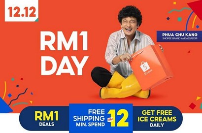 RM1 deal day di shopee 12.12