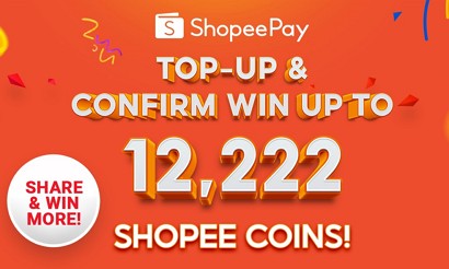 topup shopeepay and win