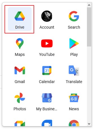 drive di google apps