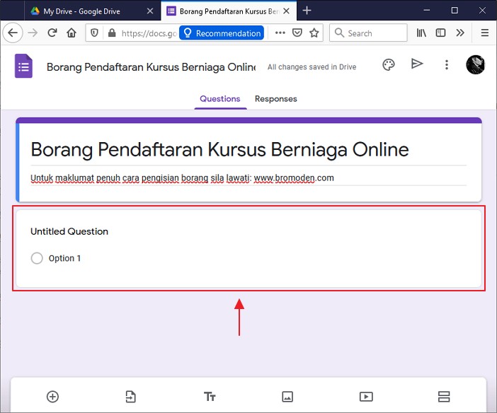 Cara Nak Buat Google Form Untuk Whatsapp  AnnabellahasPatrick