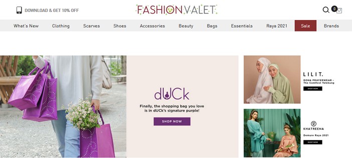 fashion valet website