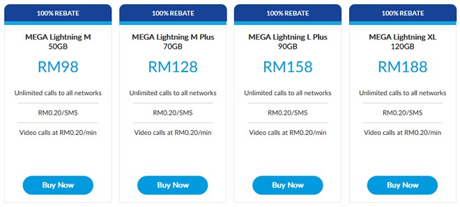 pakej postpaid celcom mega lightning