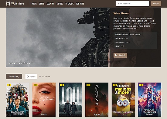 watchfee alternatif laman web movie percuma