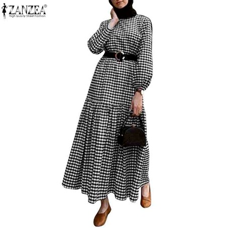 women zanzea long dress